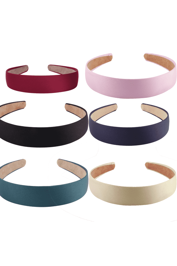 2026 New 6Pcs Scrunchies Premium Satin Fabric Silk Scrunchies Classic Minimalist Style Satin Scrunchies Multicolor for Daily Wear Casual Outings Parties Workouts Special Occasions