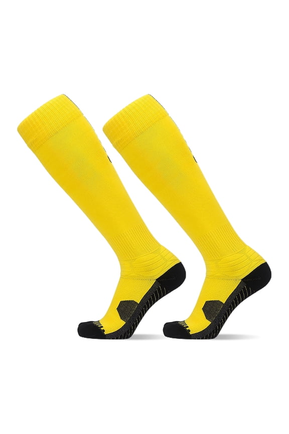 2026 New Grip Football Socks Knee High Grip White Soccer Socks Athletic Calf Socks for Baseball Softball Football for Running Gym Training Hiking