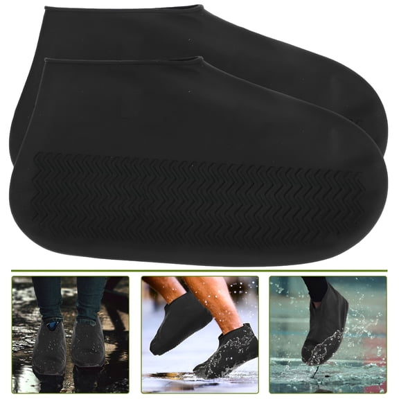OQRKI 2026 New Shoe Covers Silicone Cover Boot Non Waterproof Overshoes Rain Surgical Hospital Work Disposable Reusable Outdoor for Hospital,Home,Laboratory,Gardening,Outdoor