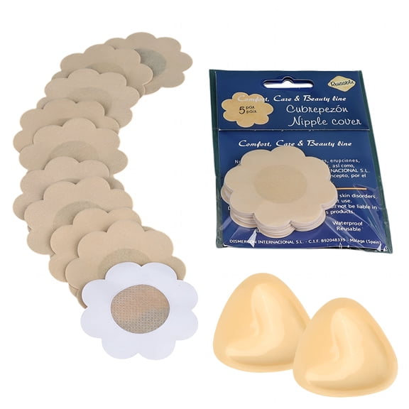 OQRKI Invisible Lift Inserts Double-Sided Sticky Bra Ultra Push Up Bra Inserts Suitable for Different Occasions