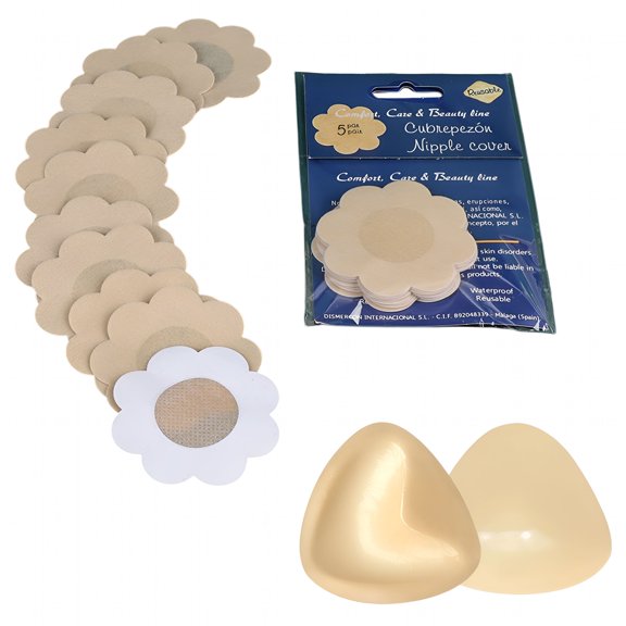 OQRKI Invisible Lift Inserts Double-Sided Sticky Bra Ultra Push Up Bra Inserts Suitable for Different Occasions