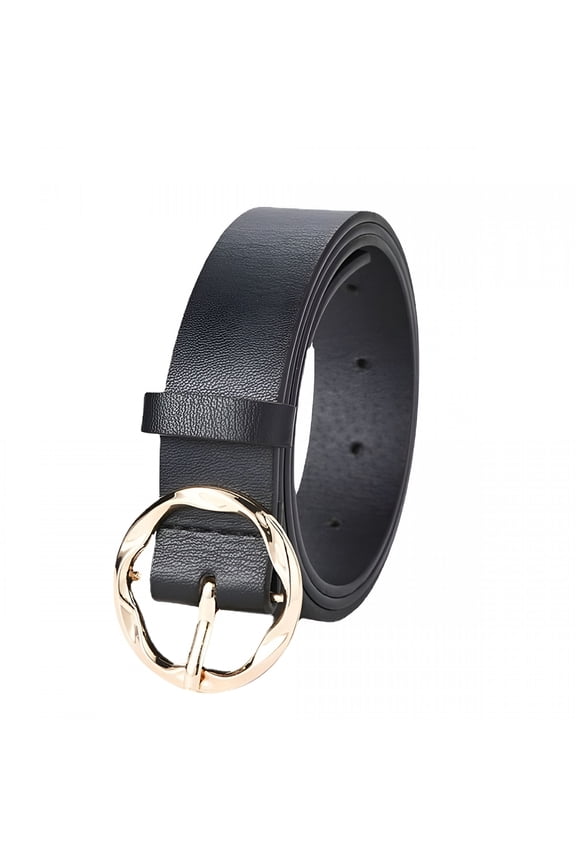 Leather Belts for Women with Gold Genuine Leather Perfect Gift Snake-Print Leopard-Print Decorative Belt