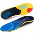 Ascii 80 OQRKI Plantar Fasciitis Insoles for Men Women - Orthotics Inserts, Shoe ...