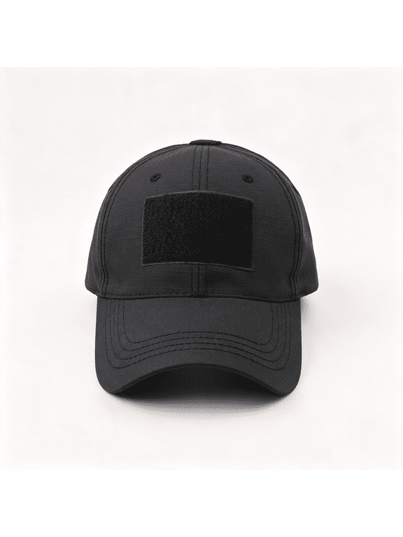 Tactical Hat for Men Adjustable Operator Cap with Hook and Loop Panels,Includes Usa Flag Patches,Military Baseball Cap Izable Patch Hat