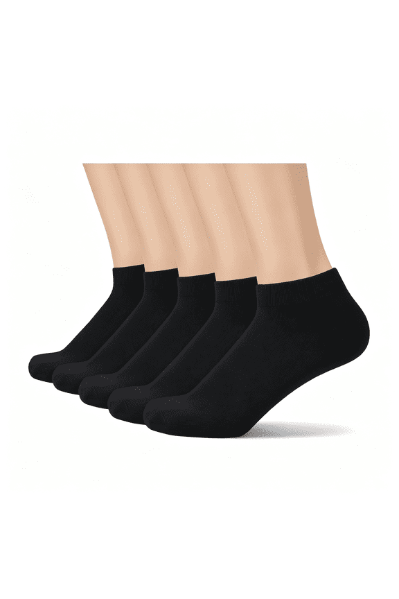 Thin Viscose Bamboo Low Cut Ankle Socks Men Breathable Sock Comfort Cool Softy Lightweight Sock 5 Paris Mens Black Ankle Socks