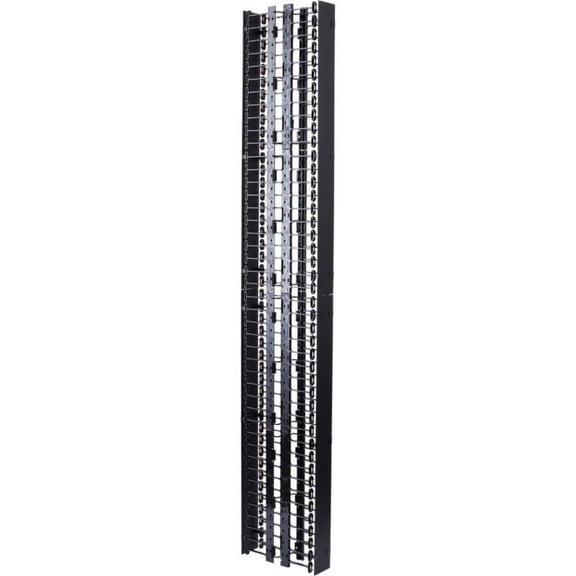 OR-DVMS706 - Ortronics Standard Double-Sided Vertical Cable Management Cage with Cover, 7'H