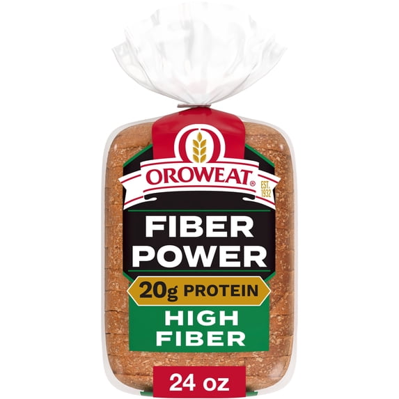 Oroweat Fiber Power Wheat Bread, 24 oz