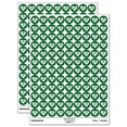 thumbnail image 1 of OR Oregon State in Heart 200+ Round Stickers - Dark Green - Matte Finish - 0.50" Size, 1 of 3
