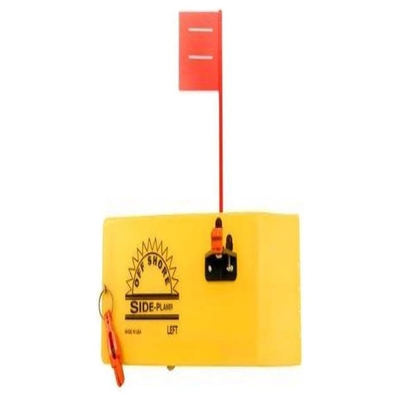 OR12L Left Side Planer with Flag, Yellow , 9-1/2"