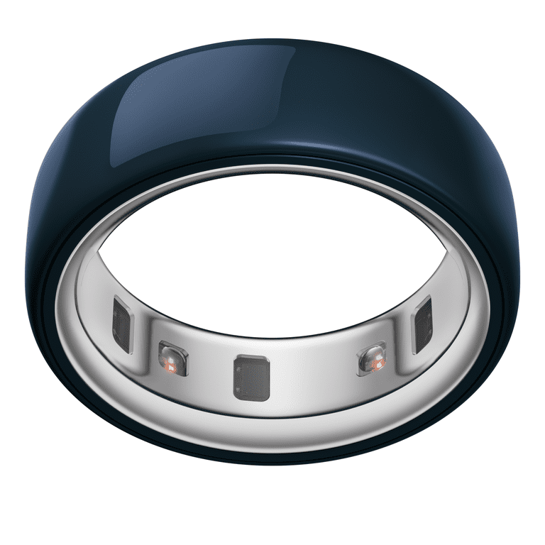 Oura Ring 4 サイズ10 Oura Ring 4 Ceramic, Midnight Blue, Size 4, Smart Wearable, Sleep