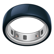 Oura Ring 4 Ceramic, Midnight Blue, Size 5, Smart Wearable, Sleep, Fitness & Heart Rate Tracker, 8-Day Battery (Size Before You Buy)