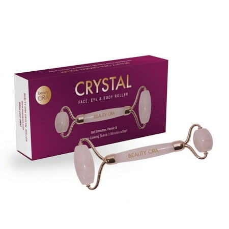 ORA Crystal Face, Eye & Body Roller - Rose Quartz