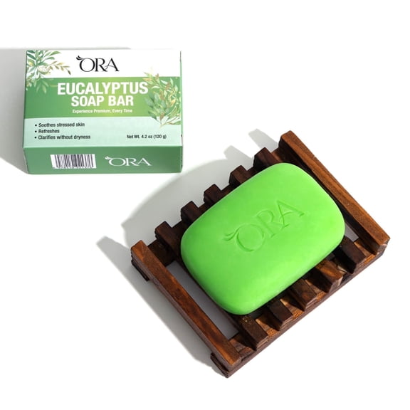 ORA Eucalyptus Premium Original Deodorant Bar Soap, 4.2 oz - 1