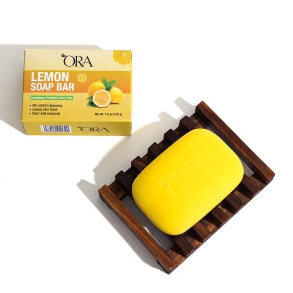 ORA Pure Naturals Citrus Lemon Soap Bar – 4.2 oz - 4