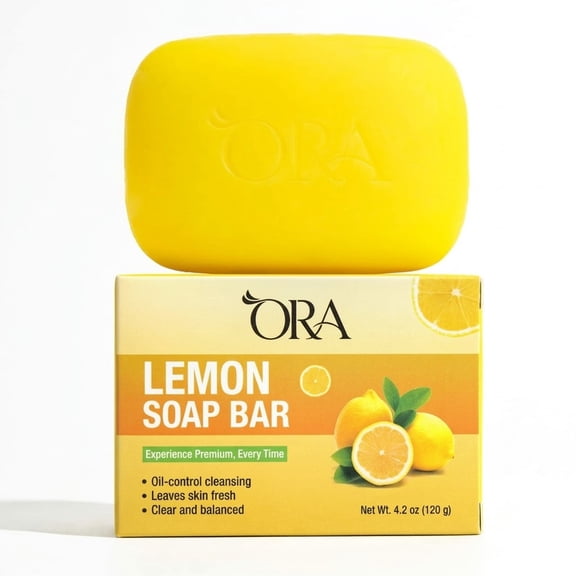 ORA Pure Naturals Citrus Lemon Soap Bar 4.2 oz - 1