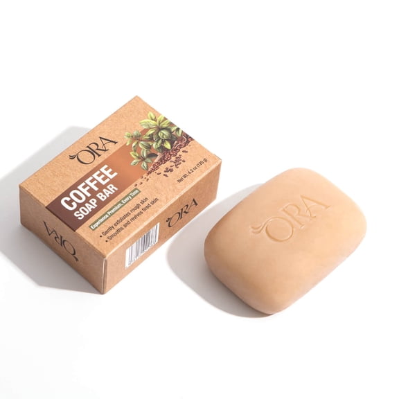 ORA Pure Naturals Coffee Body Soap Bar – 4.2oz - 8