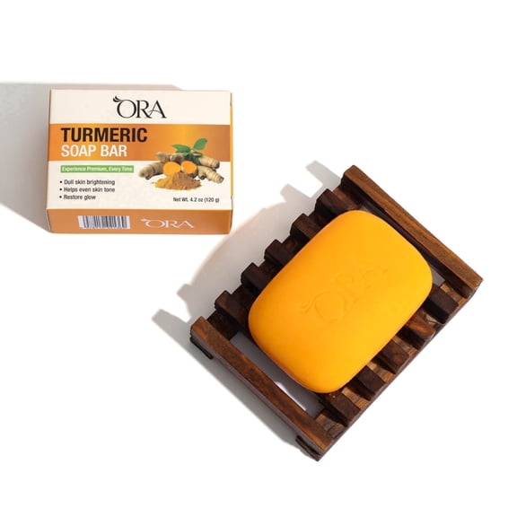 ORA Pure Naturals Turmeric Soap Bar – 4.2oz - 8