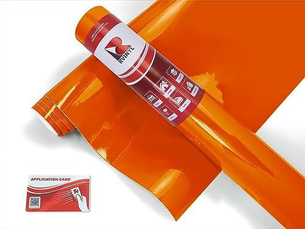 ORACAL Car Wrapping Cast Vinyl Film 970RA Gloss Daggi Orange 363 Bubble ...
