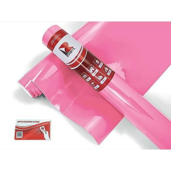 ORACAL Intermediate Calendered Film 651 Series Soft Pink 045 Glossy Finish - 2ft x 3ft