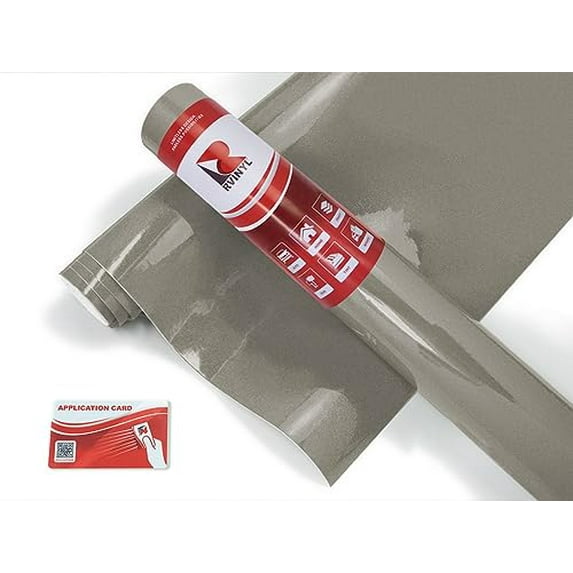 ORACAL Premium Cast Vinyl Film Sheet 951 Series Gray Cast Iron 935 Gloss Finish 2ft x 3ft
