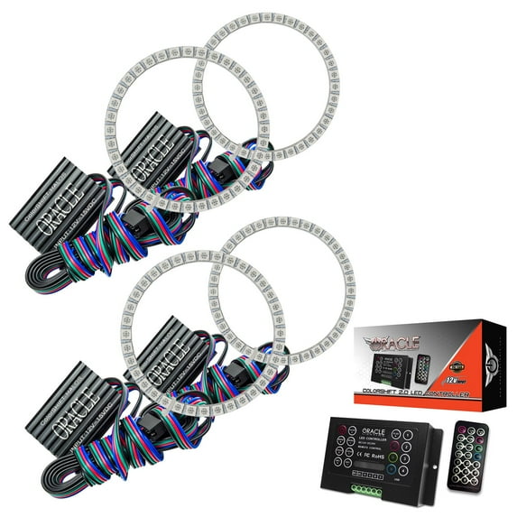 ORACLE Lighting 2009-2021 Fits Nissan 370 Z ColorSHIFT Dual Halo Kit 2380-333