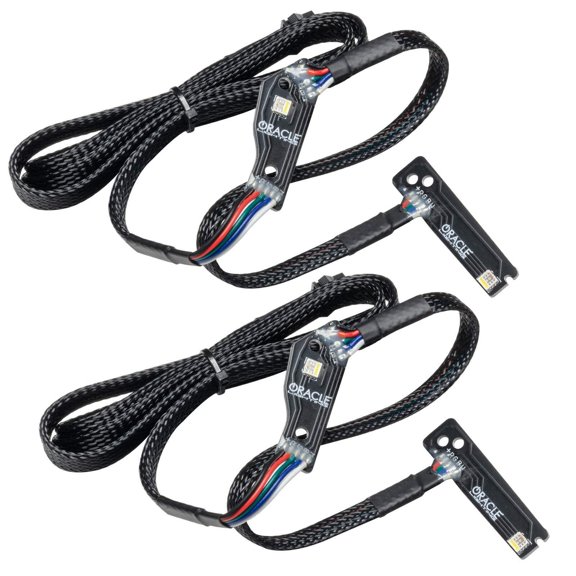 ORACLE Lighting 2015-2021 Nissan GT-R ColorSHIFT® Lightning Bolt RGB+W Headlight DRL Upgrade Kit