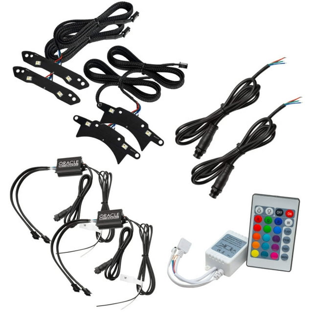 ORACLE Lighting 2015-2023 Dodge Challenger ColorSHIFT® RGB+W Headlight DRL Upgrade Kit