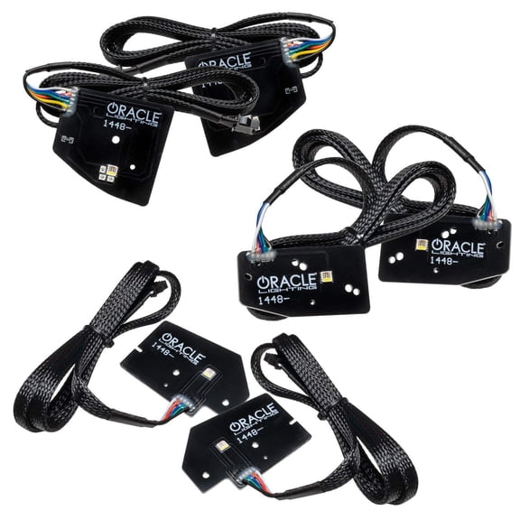 ORACLE Lighting 2019-2022 Ram 1500 RGBW+A Headlight DRL Upgrade Kit - LED Projector Headlights