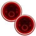 thumbnail image 1 of Oracle 7in High Powered LED Headlights - Black Bezel - Red ORACLE Lighting 5769-003, 1 of 10