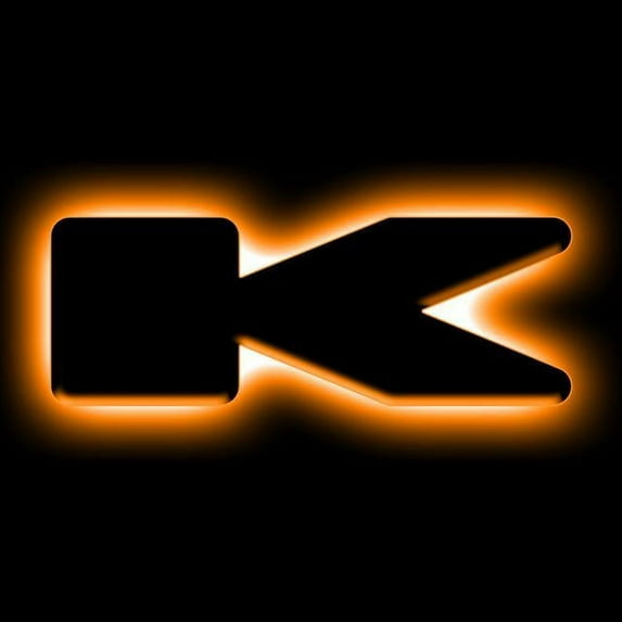 ORACLE Lighting Universal Illuminated LED Letter Badges - Matte Blk Surface Finish - K