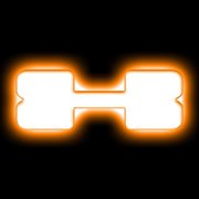 ORACLE Lighting Universal Illuminated LED Letter Badges - Amber LED - Individual