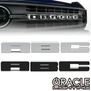 ORACLE Lighting Universal Illuminated LED Letter Badges - White LED - Individual
