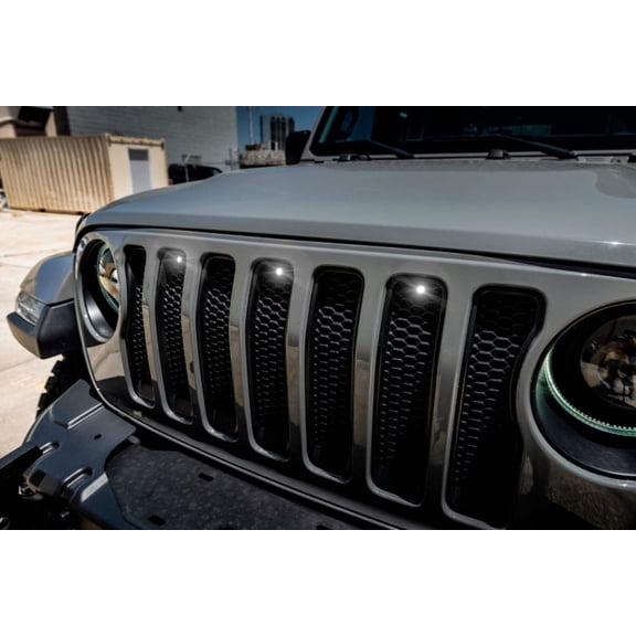 ORACLE Lighting Universal Pre-Runner Style LED Grill Light Kit Fits select: 2021 JEEP WRANGLER UNLIMITED SPORT, 2018-2019 JEEP WRANGLER UNLIMITED SAHARA