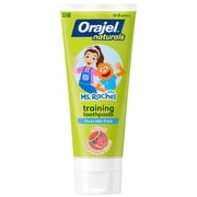 Orajel Naturals Ms. Rachel Fluoride-Free Training Toothpaste, Natural Watermelon Flavor, 3.5 oz