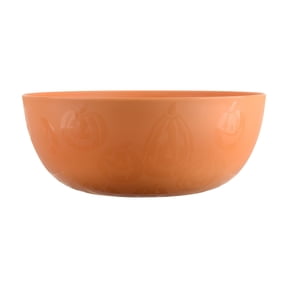 Mainstays 38 oz Round Plastic Pumpkin Bowl, Orange