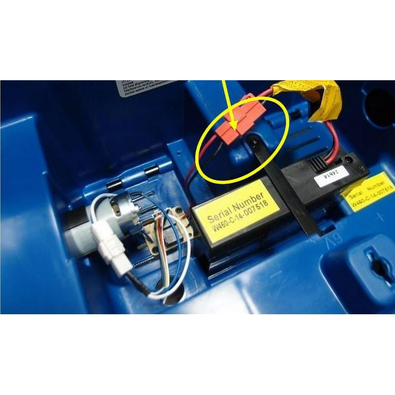 ORANGE Connector 6V Battery for Rollplay 6V Ride On Mercedes Disney Tahoe Chevy GMC Police BMW X5 i8 OTHERS