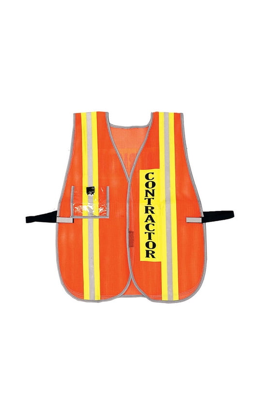 ORANGE Contractor Vest, XL