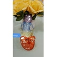 thumbnail image 1 of ORANGE JELLY GLITTER BOW SANDALS, 1 of 1