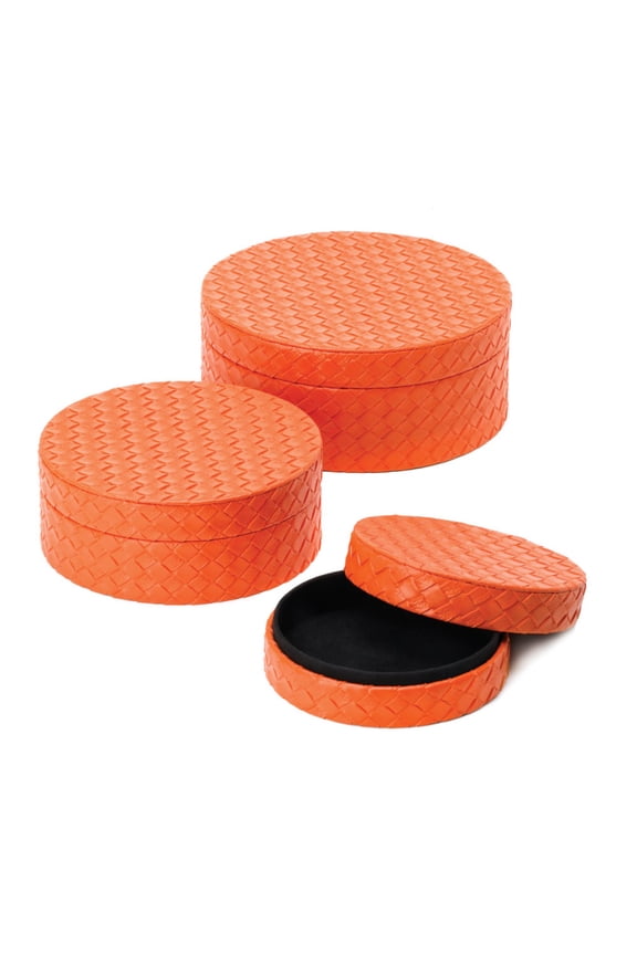 ORANGE KEEPSAKE BOX TRIO
