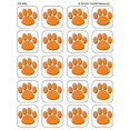 thumbnail image 1 of Teacher Created Resources 4486 Orange Paw Print Stickers, 1 of 1