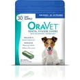 ORAVET Dental Chews for STF9 Dogs, Oral Care and Hygiene Chews (Small