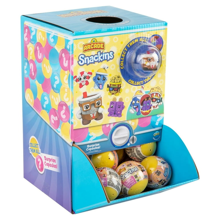 ORB Arcade Snackins Figure Surprise Capsules - 48 Capsules