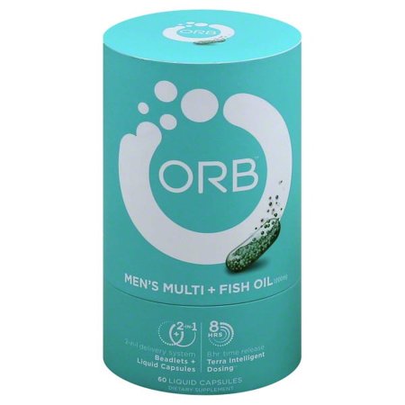 ORB ORB  Men's Multi + Fish Oil, 60 ea