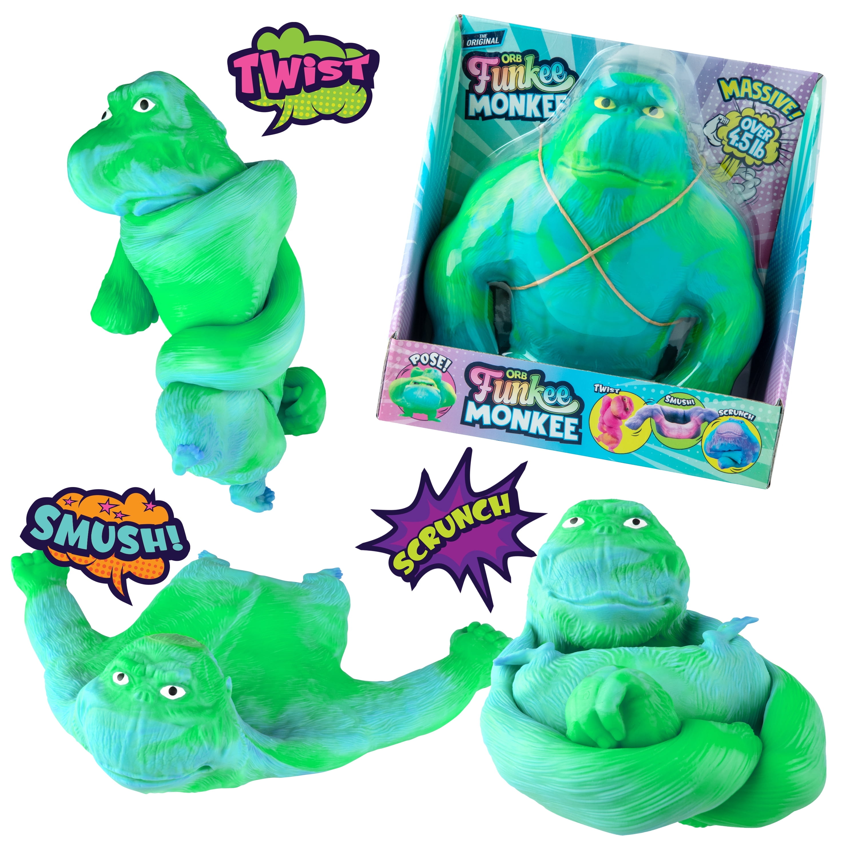 ORB Original Funkee Monkee Jumbo (Green/Blue) – Big 4.5 ORB Original Funkee Monkee Jumbo (Green/Blue) – Big 4.5