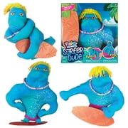 ORB Surfer Dude Funkee Monkee Jumbo Squishy Monkey Toy - Numbered Limited Edition 2500 Produced - Big 4.5 Pound Stretchy Gorilla and Surf Board - Collectible Splat Monkey Stress Toy for Kids Adults