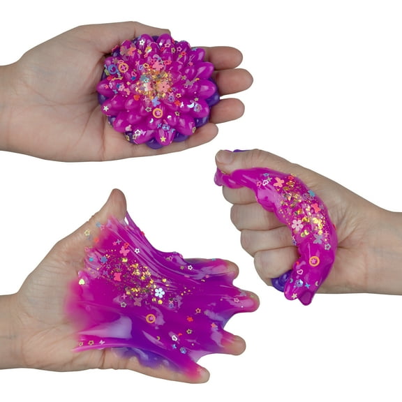 ORB Tabalicious Flowers TABA Squishy Dahlia Toy - Soft, Sticky Dahlia Flower TABA Squishies to Squish and Squeeze, Perfect for Stress Relief - Fun Kawaii Fidget and Sensory Toys for Kids and Adults