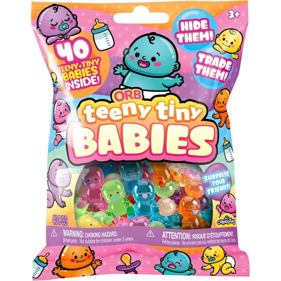 ORB Teeny Tiny Babies Miniature Collectible Novelty Toys