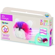 ORB The Factory Fluffables Ice Cream Motion Arts & Crafts, White/Purple//Pink, 11.75" x 2" x 6"