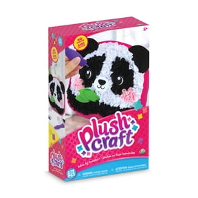 ORB Toys PlushCraft DIY Panda Pillow Crafting Kit - Perfect Craft and Gift for Boys and Girls!