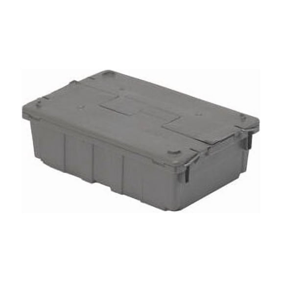 ORBIS Flipak Distribution Container 20-5/8""L x 13-1/2""W x 6-1/2""H Gray